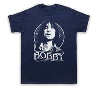 The Guns Of Brixton Primal Scream Bobby Gillespie Tribute T-Shirt des Hommes, Bleu Fonce, Large
