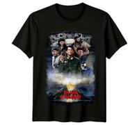 The Guns of Navarone (1961) Movie Poster Inspired T-Shirt Retro Tee Unisex Black XXL