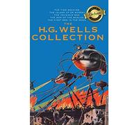 The H. G. Wells Collection (5 Books In 1) The Time Machine, The Island Of Doctor Moreau, The Invisible Man, The War Of The Worlds, The First Men In The Moon (Deluxe Library Binding)