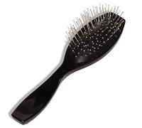 The Hair Shop Brosse métallique pour perruque - Qualité professionnelle - Outil démêlant petit et sûr pour extensions de cheveux humains et synthétiques Remy, perruques et cheveux de poupée - Pour