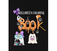 The Halloween Coloring Book: Fun and Spooky Halloween Scenes for Kids Ages 4-8 | 50 Cute and Not-Too-Scary Designs with Pumpkins, Ghosts, Witches, and More!