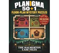 The Halmerton Case Files: The Halmerton Case Files: 50+1 Floor-Plan Murder Mystery Logic Puzzles for Adults. Place Every Suspect, Name the Killer. ... Puzzles, One Verified Solution, No Guesswork