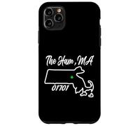 The Ham, MA 01701 Carte de l'État du Massachusetts Irish Pride Coque pour iPhone 11 Pro Max