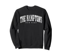 The Hamptons New York Vintage Retro, ville américaine, État de New York Travel Sweatshirt