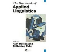 The Handbook of Applied Linguistics, Blackwell Handbooks in Linguistics Alan Davies (Auteur)