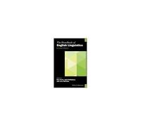 The Handbook Of English Linguistics
