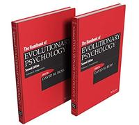 The Handbook Of Evolutionary Psychology, 2 Volume Set