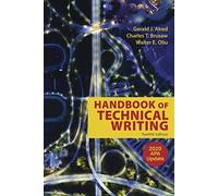 The Handbook Of Technical Writing With 2020 Apa Update