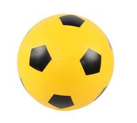 The Handleshh-Ballon De Football En Mousse Silencieux,Léger Et Silencieux,Sports De Plein Air Pour Enfants -Jaune-8in