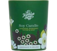 The-Handmade-Soap Collection Lavender,-Rosemary,-Thyme-MintScented Soy Candle Mini 70 g
