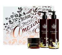The-Handmade-Soap Collection Lemongrass-CedarwoodBodycare Gift Set Because You're Amazing Gel douche 250 ml + Lotion pour le corps 250 ml + Crème pour les mains 50 g 1 Stk.