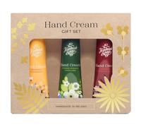 The-Handmade-Soap Hand-care Hand-CreamSet cadeau crèmes pour les mains Crème pour les mains en tube Lemongrass 30 g + Crème pour les mains en tube Lavande 30 g + Crème pour les mains en tube Graines d