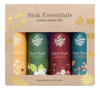 The-Handmade-Soap Hand-care Savon-liquide-pour-les-mainsSet cadeau Handwash Savon pour les mains Lemongrass 100ml + Savon pour les mains Orange amère 100ml + Savon pour les mains Lavande 100ml + Savon