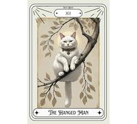 The Hanged Man: Vintage Cat Tarot Notebook for Inspired Journaling: 22 Unique Tarot-Inspired Cat Designs for Mystical Journaling and Everyday Inspiration