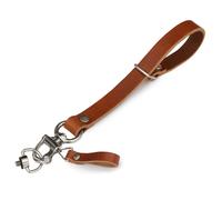 The Hantler Bracelet - attache rapide Cognac / argent
