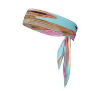 The Happiness Of Skeleton Bandeau de sport pour homme et femme Bandeau doux pour tennis, cyclisme, yoga
