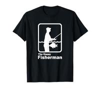 The Happy Fisherman Fishing T-Shirt