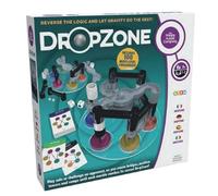 The Happy Puzzle Company Dropzone - Inversez la logique et Laissez la gravité Faire Le Reste ! - Jouez Seul ou battez Un adversaire dans 100 Niveaux Multi-défis Amusants - À partir de 8 Ans