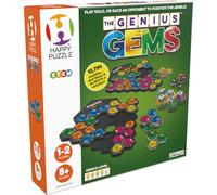 The Happy Puzzle Company | Le Jeu de société Genius Gems | Maîtrisez Plus de 10 000 Puzzles - Montrez Votre Planification stratégique - Jeux de société pour Enfants - Jeux intelligents pour Les