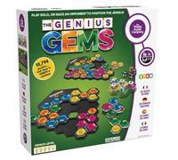 The Happy Puzzle Company - The Genius Gems - Pluie d'Idées, Jeu de Stratégie et Compétence - 8 Ans + - 1 ou 2 Joueurs - Multilingue - SGHP 003