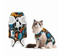 The Happy World of Soccer Combinaison de convalescence pour chiens et chats après une chirurgie