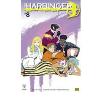 The Harbinger #8 Volume 3 Caspar Wijngaard ‘Pre-Order Edition’ Cover with Rated Comics acrylic backer