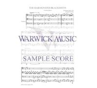 The Harmonious Blacksmith. Trombone (Ensemble). Conducteur + Parties