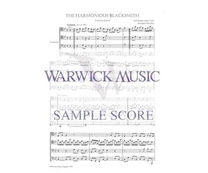 The Harmonious Blacksmith. Trombone (Ensemble). Conducteur + Parties