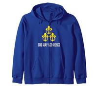 The Hay-Les-Roses, T-Shirt Fleur de Lis Sweat à Capuche