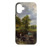 The Hay Wain de John Constable (1821) Coque pour iPhone 16 Plus