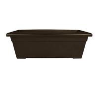 The HC Companies Akro-Mils Rop28000e21 Romana Deck Pot de Fleurs, Chocolat, 71,1 cm