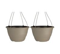 The HC Companies Jardinière Suspendue, Pierre de Poivre, 33 cm