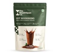 The Healthspan Co. | Boisson de remplacement de repas | Seulement 132 calories | À base de plantes | Pro/prébiotiques | Sans sucre ajouté | 400 g | Chocolat belge