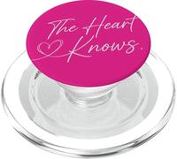 The Heart Knows | Inspiration | Faites Confiance à Votre Sagesse intérieure PopSockets PopGrip pour MagSafe