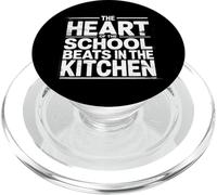 The Heart of The School Beats in The Kitchen PopSockets PopGrip pour MagSafe