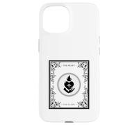 The Heart The Flame (déclaration spirituelle) (Carte Tarot) Coque pour iPhone 15