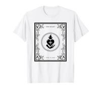The Heart The Flame (déclaration spirituelle) (Carte Tarot) T-Shirt