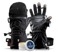 THE HEAT COMPANY - Heat 3 Smart - Gants & Moufles en Un - Idéal pour la Manipulation : il Suffit de Déplier la Moufle - Gants d'Hiver pour Hommes et Femmes
