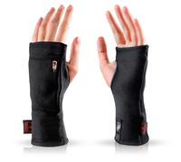 THE HEAT COMPANY - MERINO TUBE - Gants sans doigts en laine mérinos - Qualité Premium - Chauffe Poignets pour femme et homme - Gants demi doigts pour l'hiver - Taille: Small