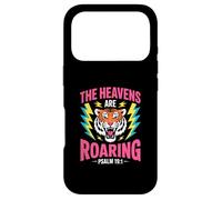 The Heavens are Roaring Psaum 19:1 Christian Faith Coque pour iPhone 17 Pro