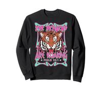 The Heavens are Roaring Psaum 19:1 Tiger Christian Faith Sweatshirt