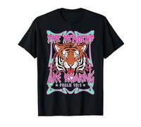 The Heavens Are Roaring Psaum 19:1 Tiger Christian Faith T-Shirt