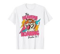 The Heavens are Roaring Psaume 19 1 Verse biblique Boho Women T-Shirt