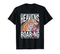 The Heavens are Roaring, Psaume 19:1 Verse biblique T-Shirt