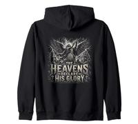 The Heavens Declare His Glory Psaume 19 1 Sweat à Capuche