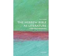 The Hebrew Bible As Literature: A Very Short Introduction