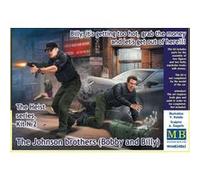 The Heist Series,kit#2. The Johnson Brothers (bobby And Billy)- 1:24e - Master Box Ltd. G