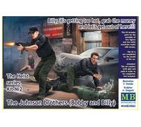 The Heist Series,kit#2. The Johnson Brothers (bobby And Billy)- 1:24e - Master Box Ltd.