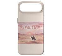 The Hell I Won't Western Cowgirl Desert Coque pour iPhone Air