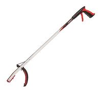 The Helping Hand Company Pince à déchets Professionnelle, Rouge/argenté, 93 cm
